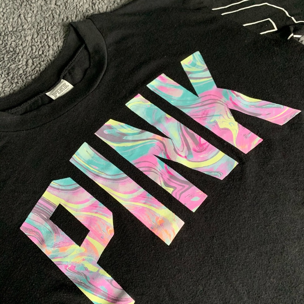 Victoria’s Secret - PINK Tie Dye Marble Shirt (XS)